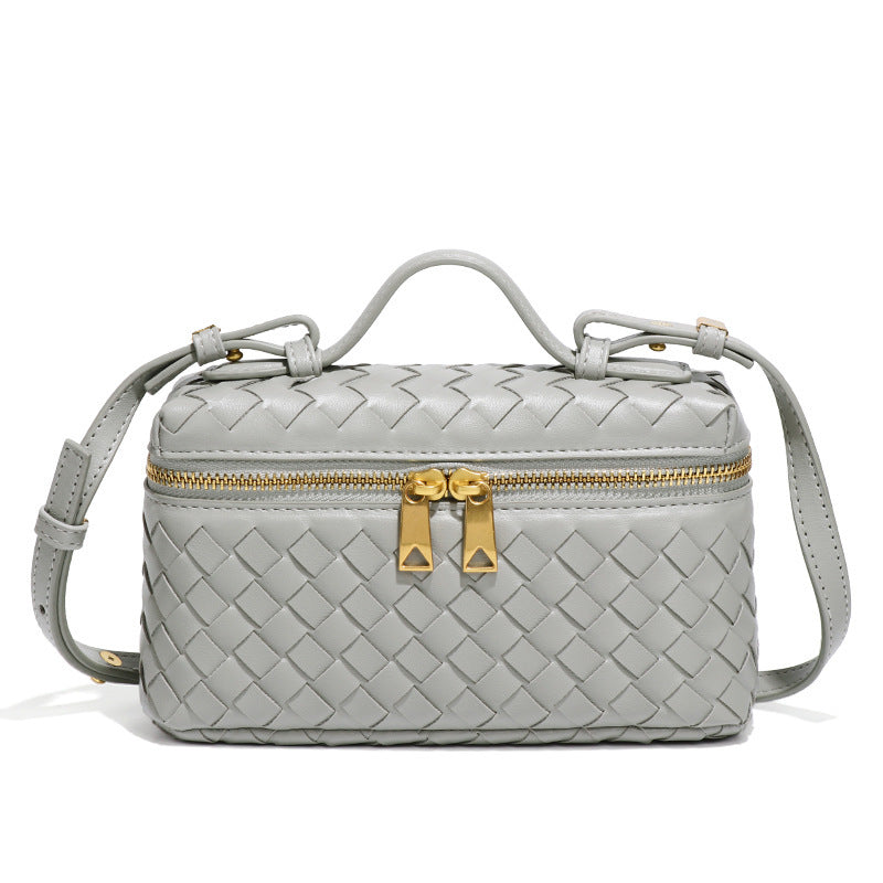 Jade Woven Crossbody Bag
