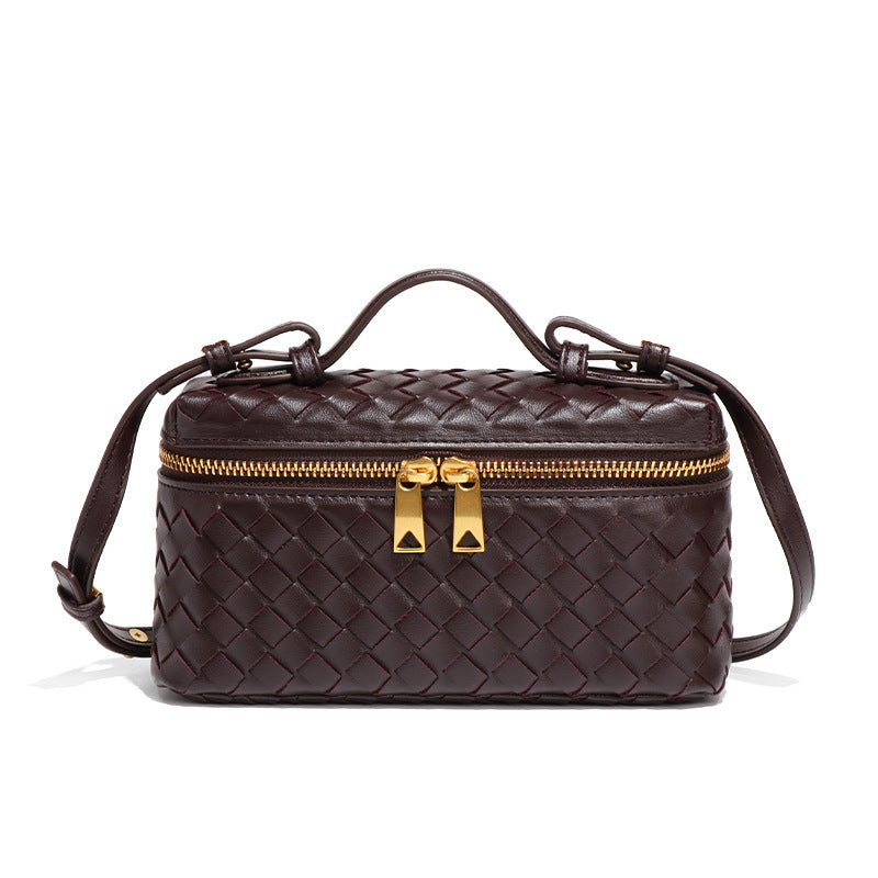 Jade Woven Crossbody Bag
