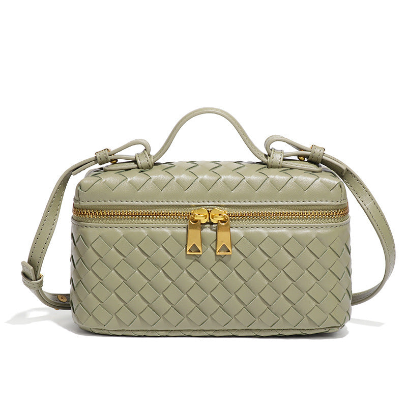 Jade Woven Crossbody Bag