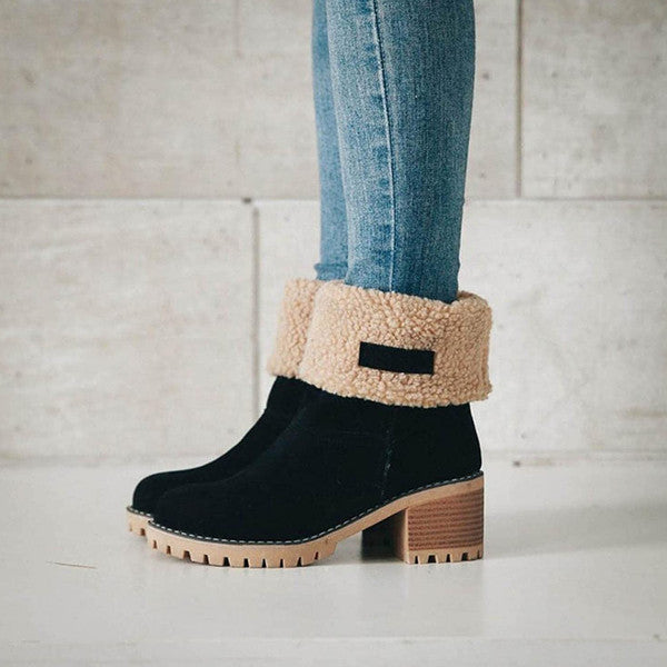 Aurrelia | Stylish Warm Leather Boots