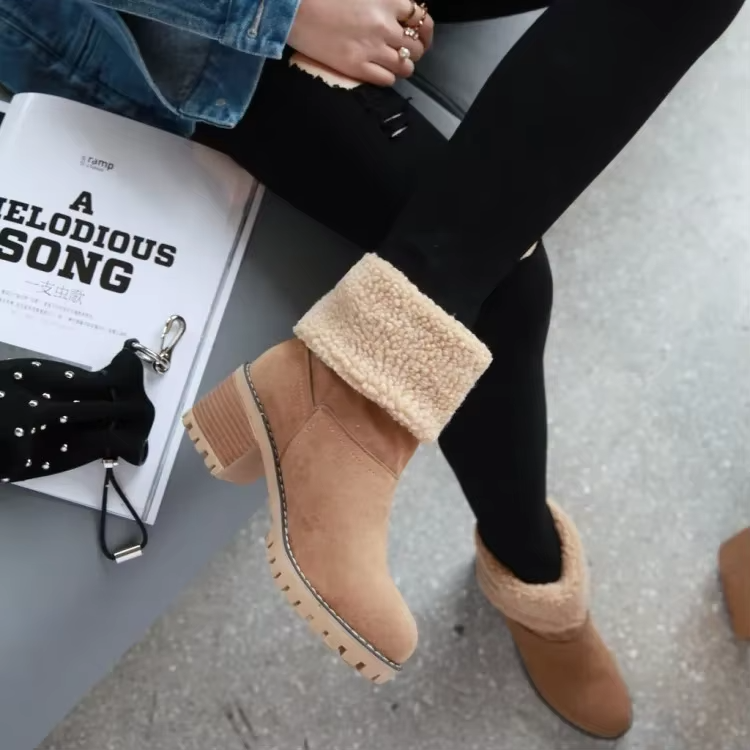Aurrelia | Stylish Warm Leather Boots