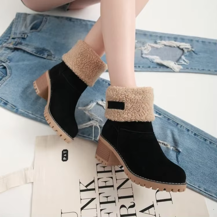 Aurrelia | Stylish Warm Leather Boots