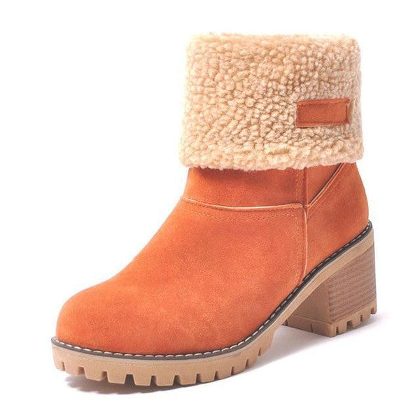 Aurrelia | Stylish Warm Leather Boots