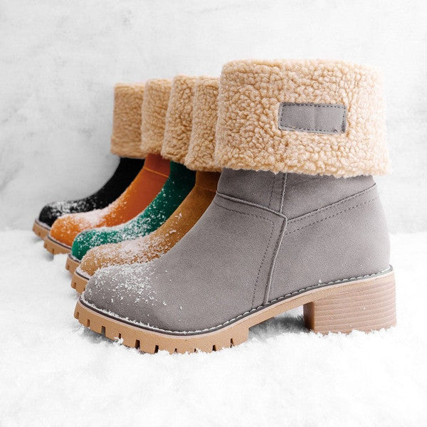 Aurrelia | Stylish Warm Leather Boots