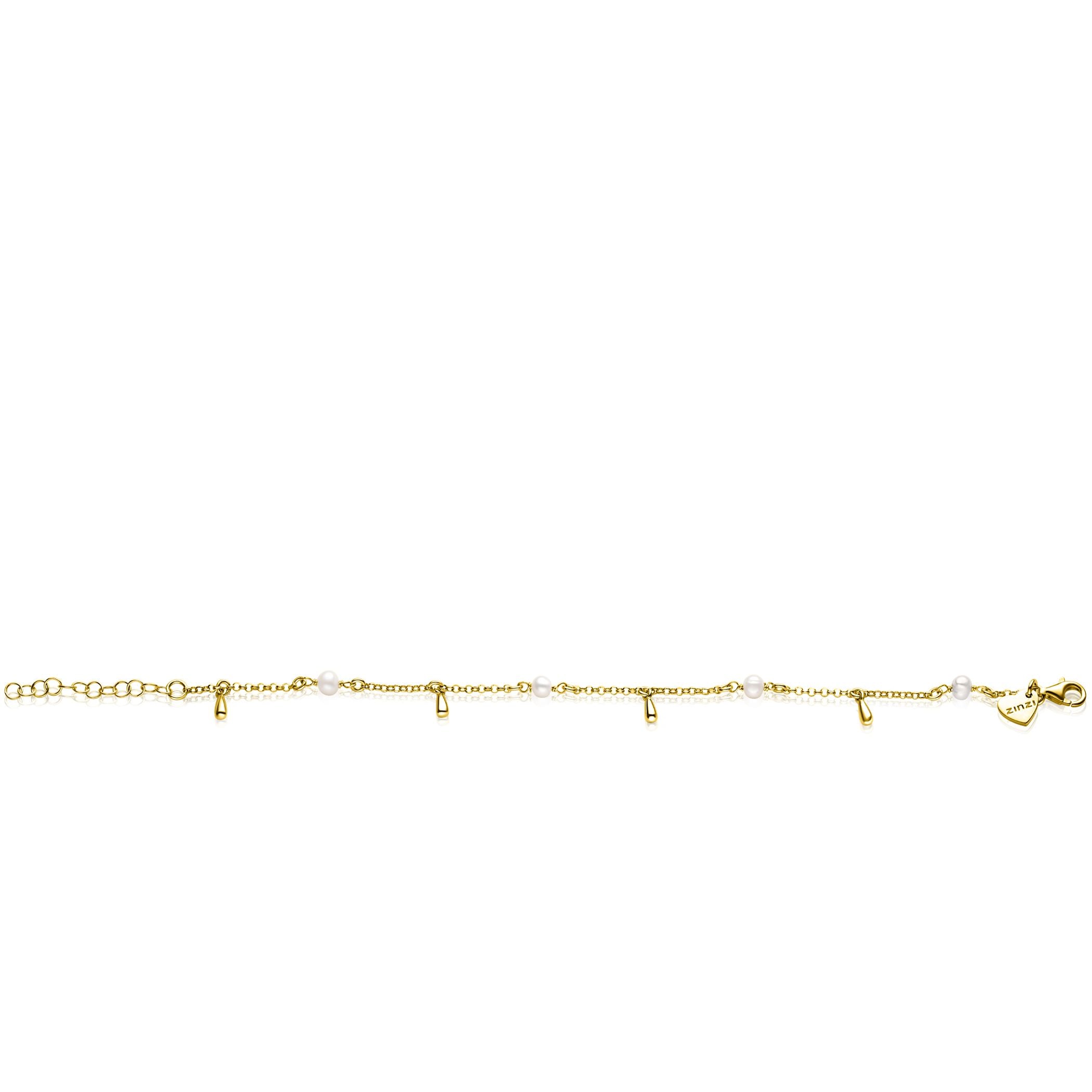 Aurrelia | Pearl Droplet Bracelet