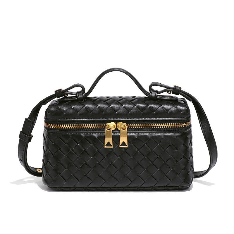 Jade Woven Crossbody Bag